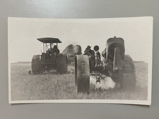 1910s Aultman Taylor & IHC Titan Mogul Gas Tractors Terry Montana Vintage Photo picture