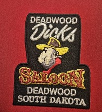 DEADWOOD DICK SALOON EMBROIDERED PATCH picture