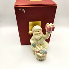 Lenox For the Holidays Santa’s Toy Bag Santa Porcelain Figurine Boxed picture
