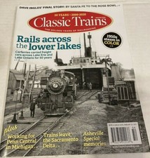 CLASSIC TRAINS Magazine Winter 2020 1950s Steam in Color, Santa Fe to Rose Bowl picture