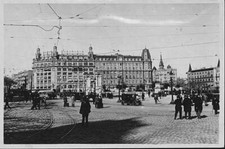 View Of Place De Catalogne In Barcelona 1900S Old Photo picture