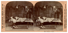 Dreaming of Sambo, ca.1890, stereo vintage stereo print, legend print d picture