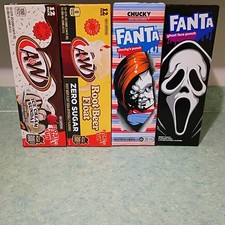 4 Fanta Halloween & A&W Float/Sundae Limited Edition 12 Packs-48x 12oz Soda Cans picture