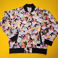 Loungefly Care Bears x Universal Monsters AOP Unisex Bomber Jacket Large NEW picture