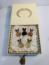 Annick Goutal Paris 5-Piece 1/3 Oz. Perfume Set Butterfly Stoppers New In Box picture