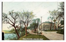 Chelsea Massachusetts 1910s Naval Hospital Grounds Building Standard Postcard picture