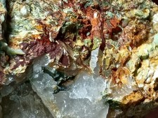 Wolframite Topaz Fluorite Sericite Zinnwaldite Einstein Mine Silvermine MO Cox  picture
