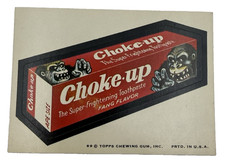 1974 Topps Wacky Packages 8th Series Choke Up Toothpaste #NNO 2 Star ** picture