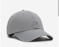 New Balance 6 Panel Classic Cap LAH51004 Hat Unisex NB Grey picture