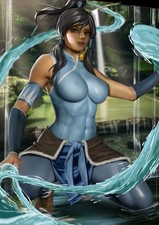 Korra Avatar Anime Sexy Girl HD | ART POSTER | FRAME & SIZE OPTION picture