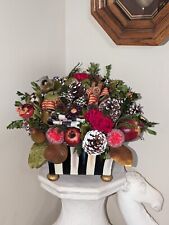 Makenzie Childs Beautifully Vibrant Farm House Center Piece picture