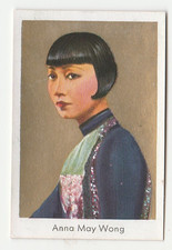 Anna May Wong card, BULGARIA Dresden 1933 picture