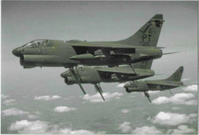 LTV A-7 Corsairs Pittsburgh ANGB #SF2038 4x6 Re-Print picture