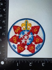 Vintage Section NE-6 Circle Patch OA Lodges Embroidered Patch BSA Boy Scouts picture