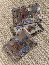 Bandai One Piece Cybercel Hyper Rare 4 Straw Hat Crew Card Onp-01-26P Promo NYCC picture