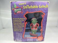 Rare Giant 8ft How The Grinch Stole Christmas Inflatable Gemmy  picture