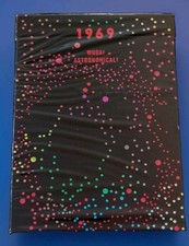 Super Rare 1969 Whoa Black Astronomical Playing Card Deck New Sealed Deckidea  picture