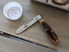 GEC Great Eastern Cutlery #14 Lick Creek Boy's Knife 142116 Oily Creek Bone SFO picture