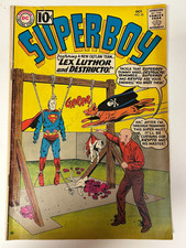 Superboy - Lex Luthor & Destructo - 1961 #92 - DC- 10 Cents Vintage Comic Book picture
