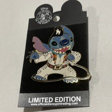 Rare Disney Shopping Elvis Stitch Pin LE 500 Stitch as Elvis Presley Pin 2005 picture