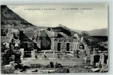 39289205 - Archaeology Souvenir Ephesian Library 1910 picture