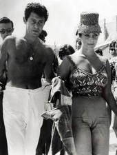 Stage Screen Greece Film movie actress Elizabeth Taylor holiday Gr- Old Photo picture