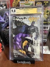Batman/The Maxx Arkham Dreams #1 Mike Choi Variant signed Sam Kieth CGC/JSA 9.8 picture