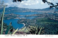 English Harbour, Antigua, vacation, Shirley Heights, Nelson's Postcard picture