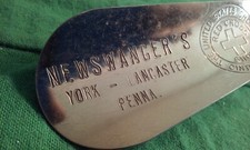 Newswanger's Store Adv Yok - Lancaster PA Red Cross Shoes Vintage Shoe Horn picture