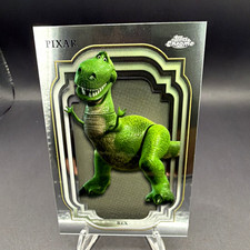 Topps 2024 Topps Chrome Pixar Disney Toy Story Rex #74 Base Set Card picture