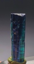 Amazing Indicolite Terminated Tourmaline Crystal From Afghanistan picture