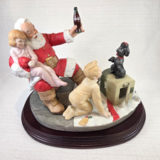 Royal Orleans Coca-Cola The Classic Santa Claus Fourth Annual Christmas 1986 picture