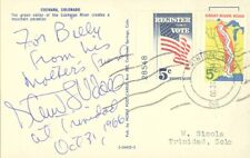 STEWART L. UDALL - AUTOGRAPH NOTE SIGNED 10/31/1966 picture