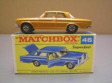 Matchbox Superfast MB46 Mercedes Benz 300 SE Coupe Gold in early superb box MIB picture