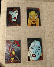 1998 SHI Mega Chromium 4x6 Oversized Card Lot 28/30 + Promo Poster Billy Tucci picture