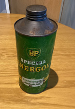 Vintage BP Energol Special Quart Motor Oil Can Tin picture