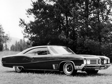 Cars 1968 buick wildcat hardtop coupe 6487 Art Print Poster 11x17 picture