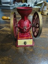 Vintage cast iron John Wright Coffee Grinder picture