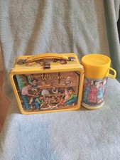 Vintage -The Waltons Metal Lunchbox And Thermos VGC  1973 picture
