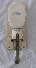 Vintage PeDe Koffie Wall Coffee Grinder Porcelain Glass Drawer Working Dutch picture
