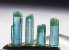 Top Quailty Neon Blue Tourmaline Crystals Parcel. picture