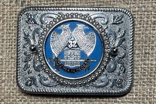 Freemasonry Masonic 32nd Degree Belt Buckle picture