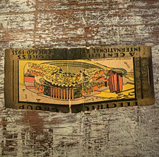 1933 Chicago World’s Fair Century of Progress Electrical Group Matchbook picture