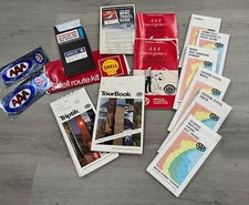 Lot of Vtg AMERICAN AUTOMOBILE ASSOCIATION AAA Road Map Directory Sticker Guide picture