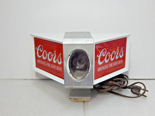 Coors Beer Vintage Lighted Bar Sign 120 volt, store advertising picture