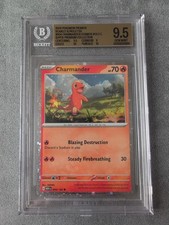 Pokemon TCG Charmander 004/165 Cosmos Holo, S&V 151 picture