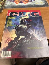 Epic Illustrated -Incredible Last Issue Feb 1986-Marvel Mag. of Fantasy & SciFi picture