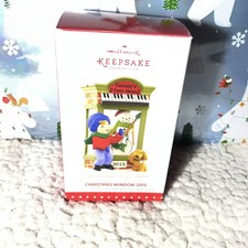 Hallmark Keepsake Ornament Christmas Window Series 13th Ornament 2015 Orig Box picture