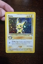 Pokemon Pichu 12/111 PV 30 Holo ITA 2001 Basic Thunder Ken Sugimori picture
