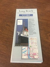 1988 Long Beach & Southern Los Angeles City Map picture